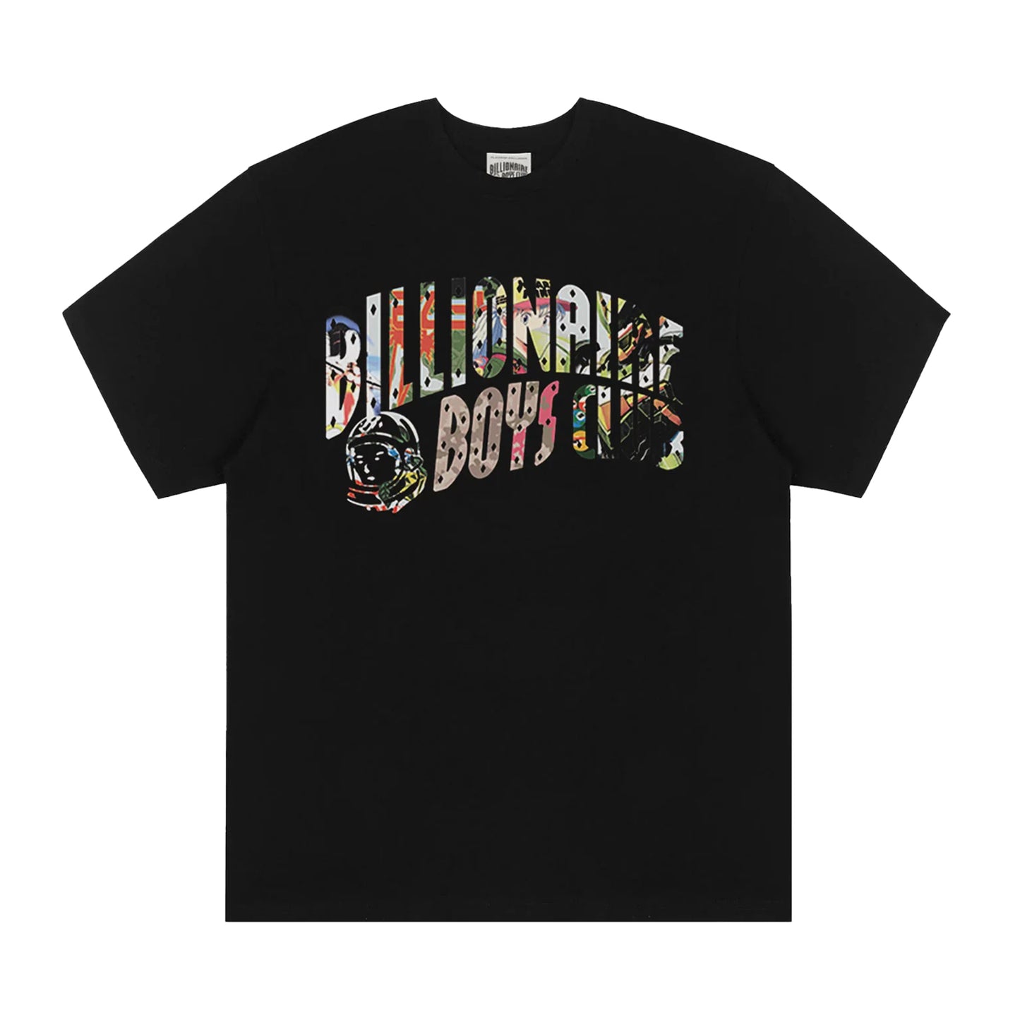 BB CURVE COLLAGE SS TEE 861-2204 BLACK