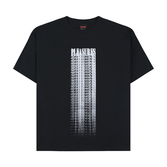 PLEASURES BLURRED TEE BLACK