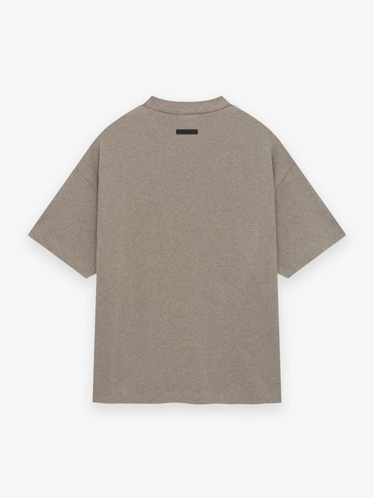 FEAR OF GOD ESSENTIALS JERSEY CREWNECK TEE (HEATHER GRAY)