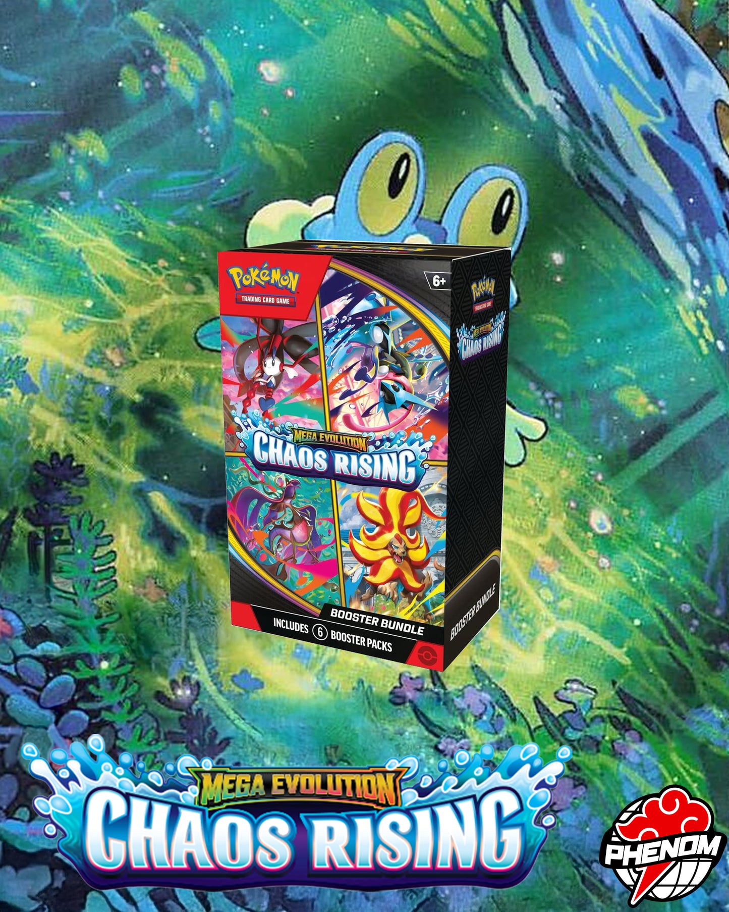 POKEMON TCG: CHAOS RISING BOOSTER BUNDLE - ME04: CHAOS RISING (CRI)
