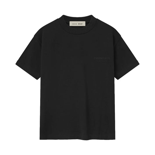 FEAR OF GOD ESSENTIALS KID'S CLASSIC SHORT SLEEVE TEE VINTAGE BLACK