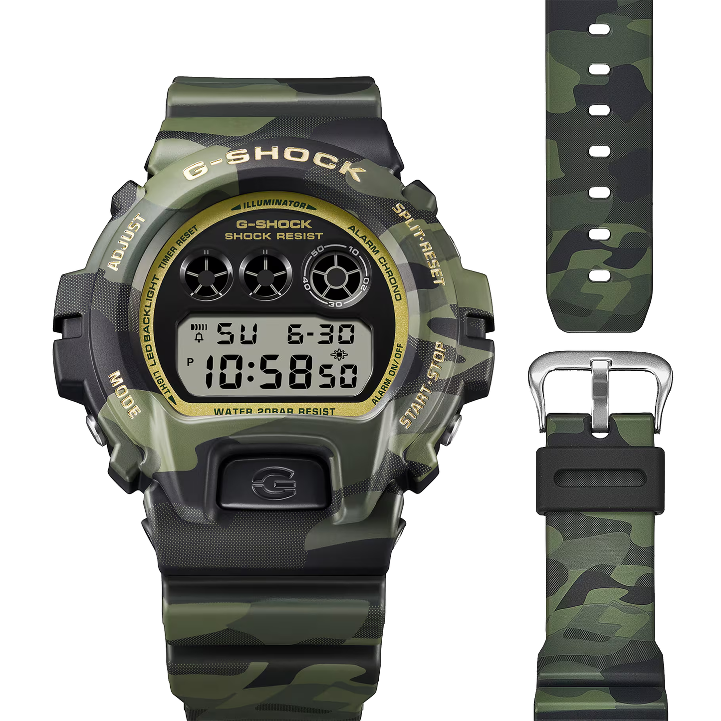 G-SHOCK CAMO DW6900CMG-3
