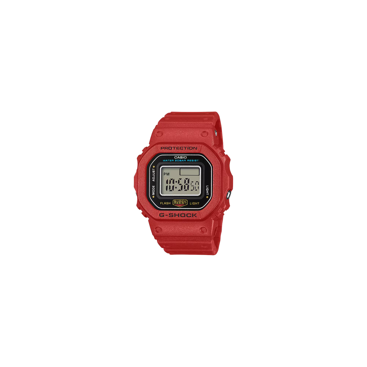 CASIO G-SHOCK NANO RING WATCH 5600 SERIES RED DWN5600-4