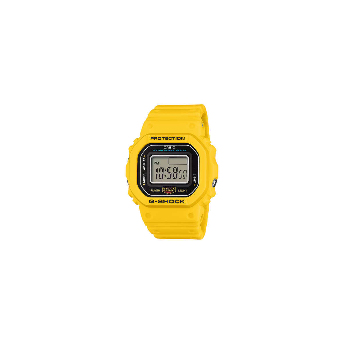 CASIO G-SHOCK NANO RING WATCH 5600 SERIES YELLOW DWN5600-9