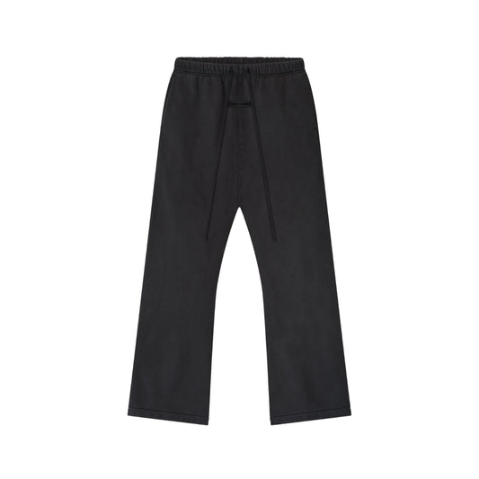 FEAR OF GOD ESSENTIALS HEAVY FLEECE FLARE SWEATPANTS VINTAGE BLACK