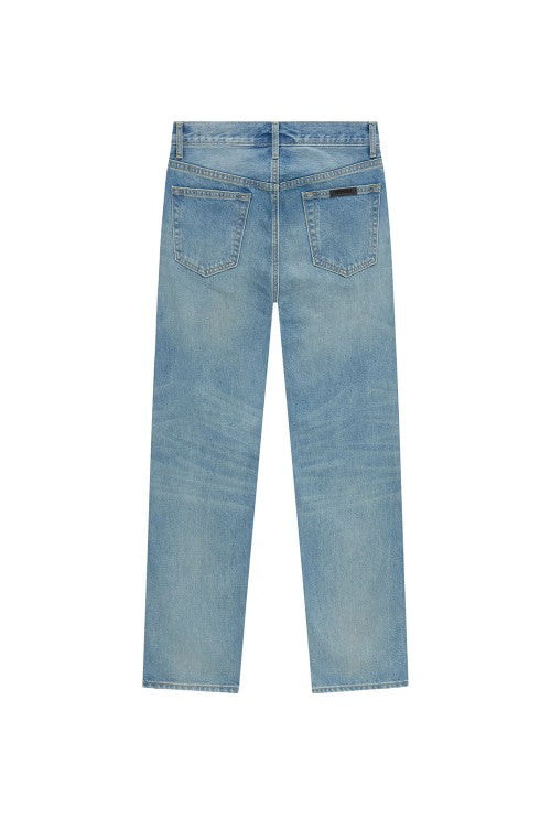 FEAR OF GOD ESSENTIALS DENIM 5-POCKET JEAN (VINTAGE BLUE)