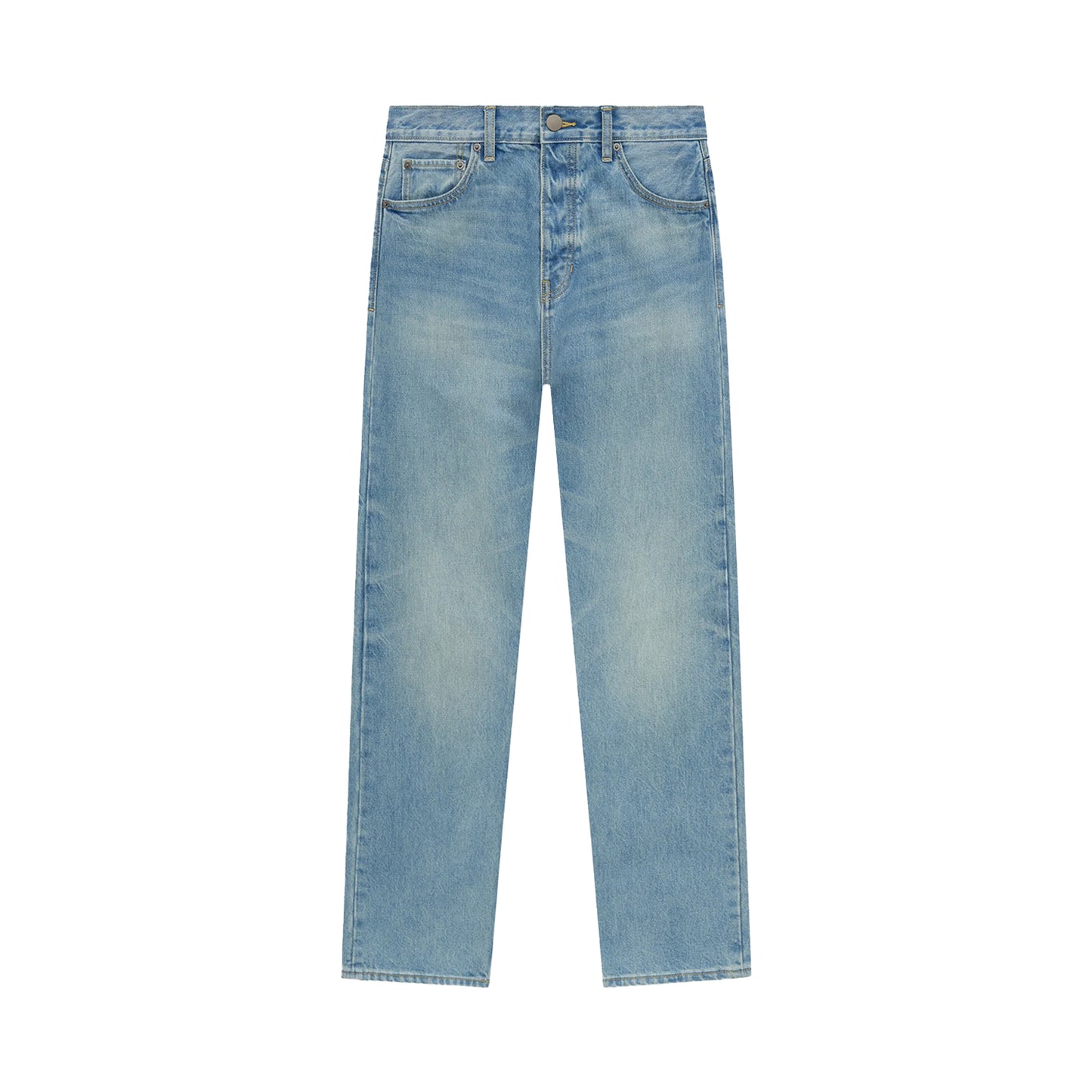 FEAR OF GOD ESSENTIALS DENIM 5-POCKET JEAN (VINTAGE BLUE)