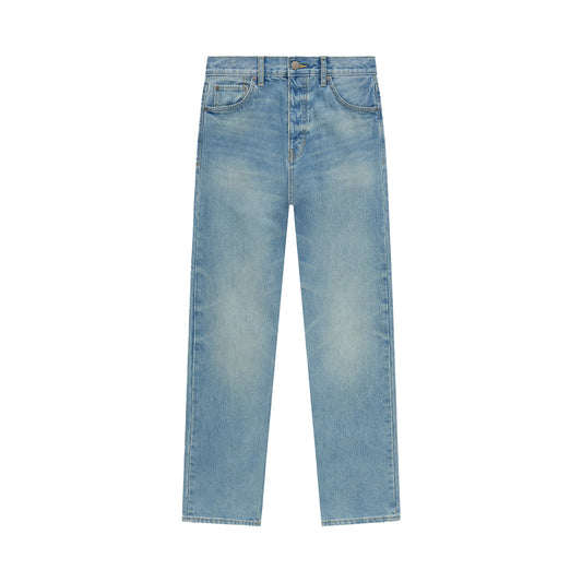 FEAR OF GOD ESSENTIALS DENIM 5-POCKET JEAN (VINTAGE BLUE)