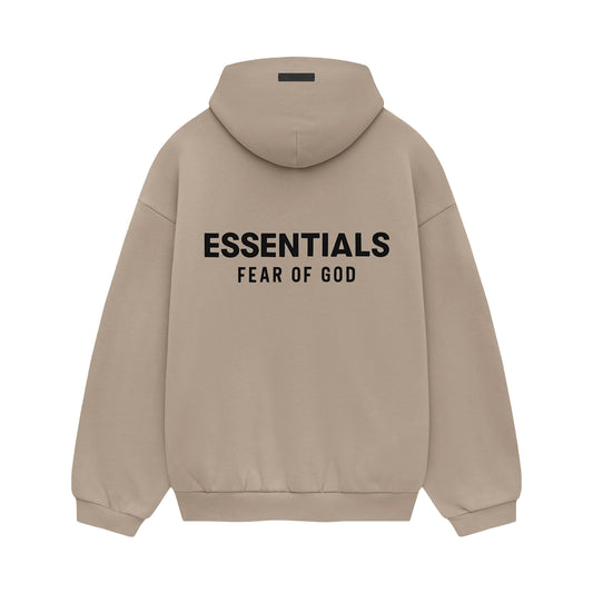 FEAR OF GOD ESSENTIALS FLEECE HOODIE (DESERT SAND)