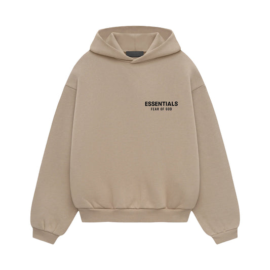 FEAR OF GOD ESSENTIALS KID'S FLEECE HOODIE (DESERT SAND)