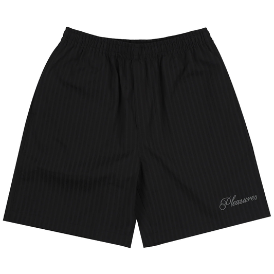 PLEASURES FORTUNATE ACTIVE SHORTS BLACK