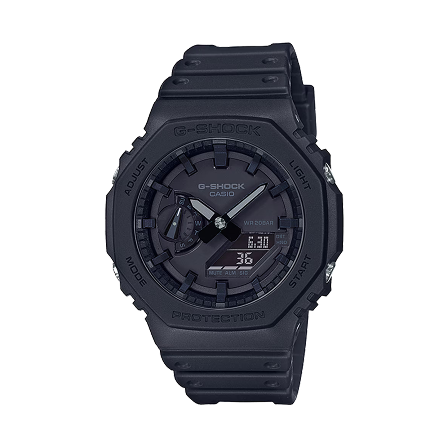 G-SHOCK MONOCHROME BLACK GA2100-1A1