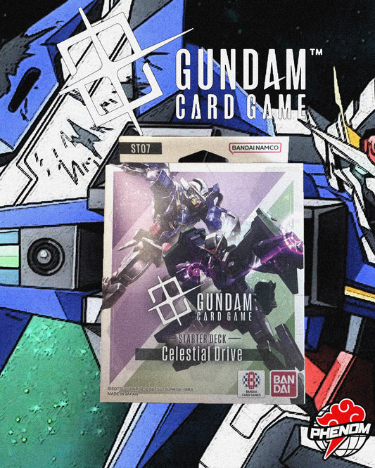 GUNDAM CARD GAME: STARTER DECK 07 CELESTIAL DRIVE - STARTER DECK 07 CELESTIAL DRIVE (ST-07)