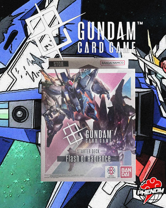 GUNDAM CARD GAME: STARTER DECK 08 FLASH OF RADIANCE - STARTER DECK 08 FLASH OF RADIANCE (ST-08)