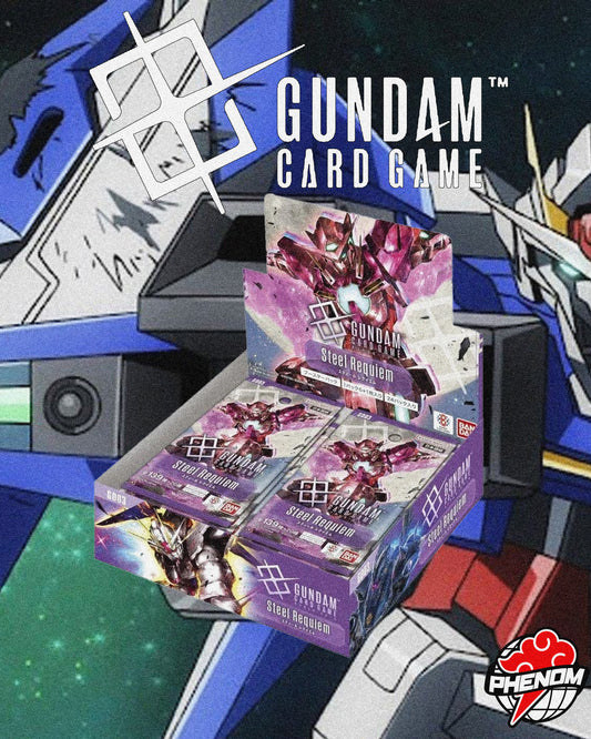 GUNDAM CARD GAME: STEEL REQUIEM BOOSTER BOX - STEEL REQUIEM (GD03)