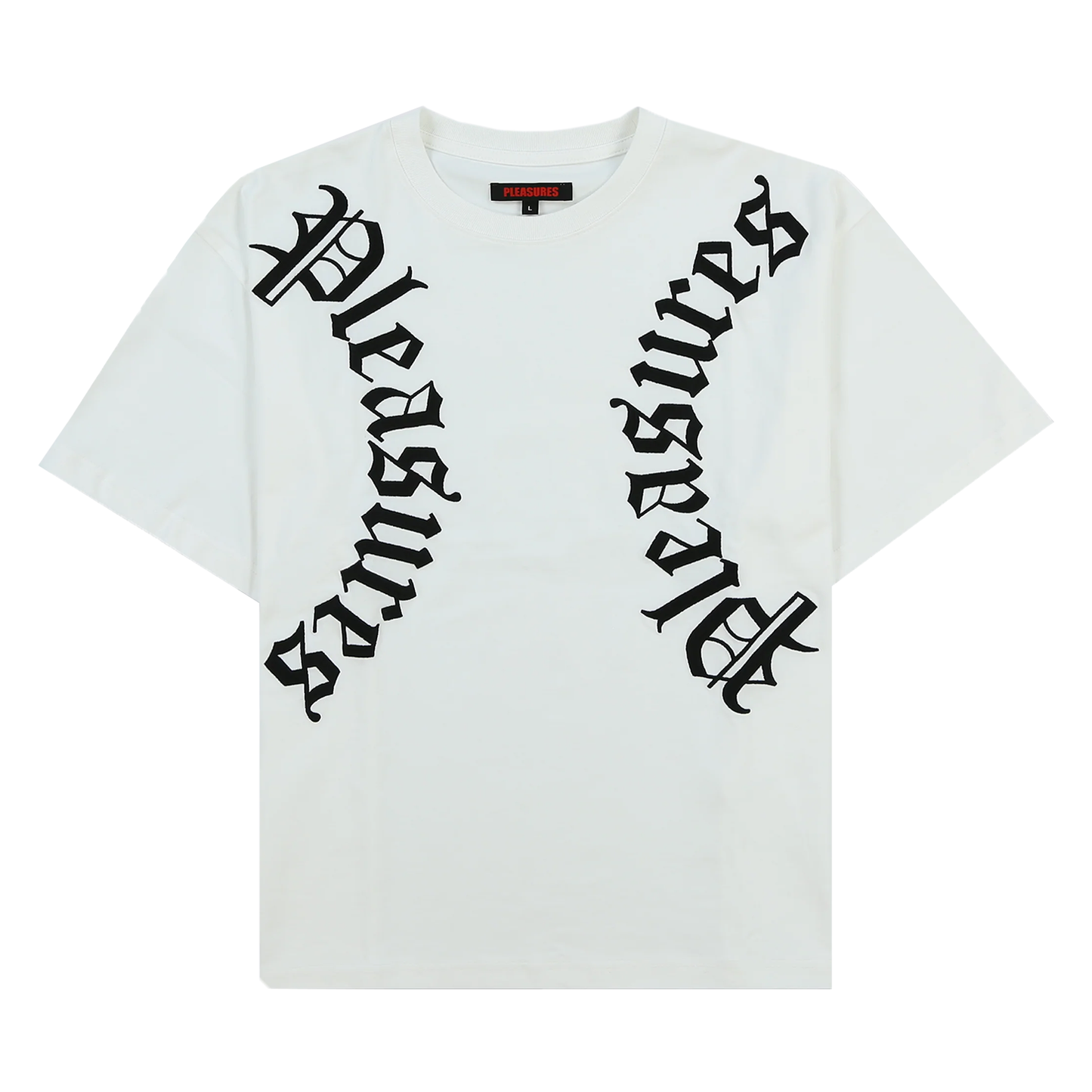 PLEASURES HARNESS HEAVYWEIGHT T-SHIRT WHITE