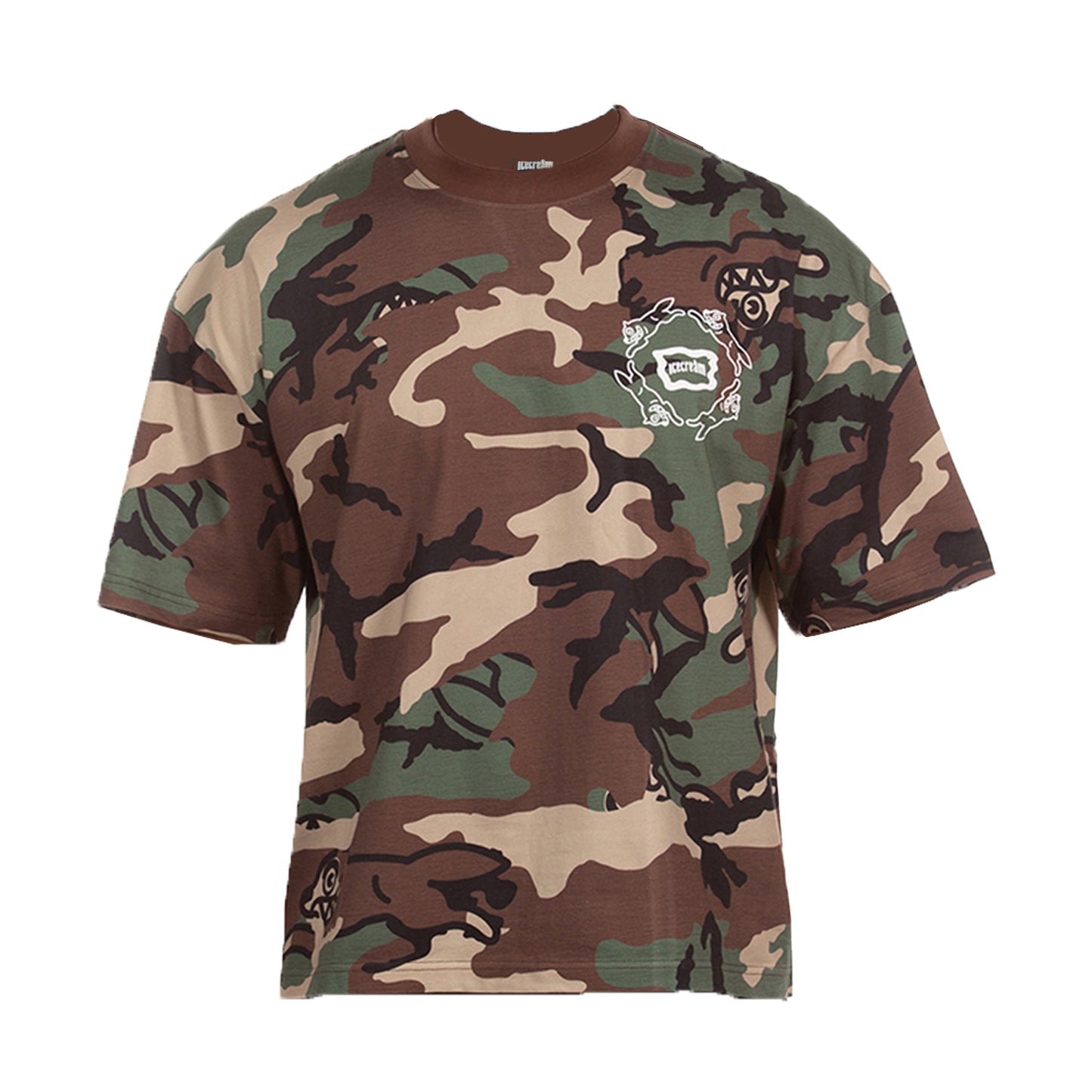 ICE CREAM ARCHIE SS KNIT CAMO 461-4304
