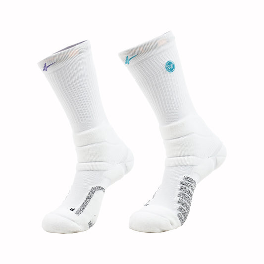 Serious Player Only X WearTesters Pro Staff Sock 3.0 WHITE