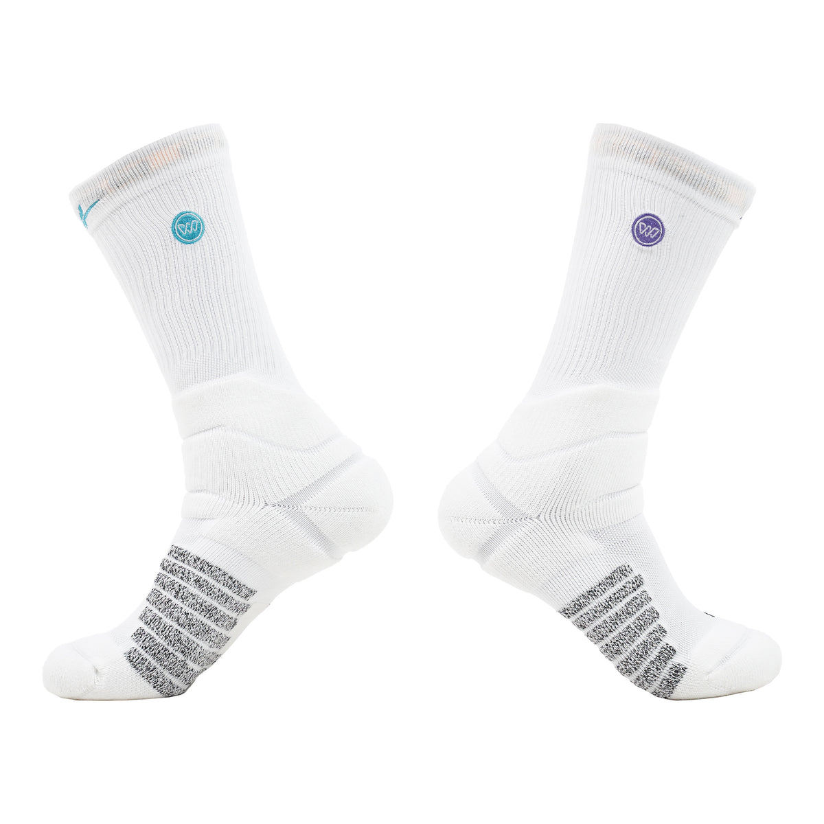 Serious Player Only X WearTesters Pro Staff Sock 3.0 WHITE