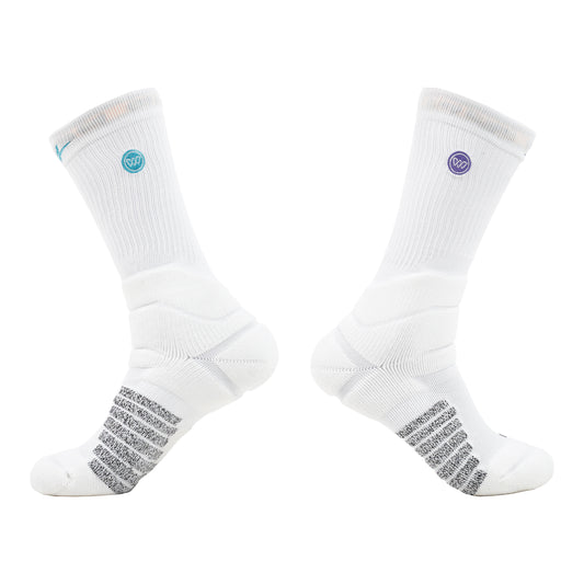 Serious Player Only X WearTesters Pro Staff Sock 3.0 WHITE
