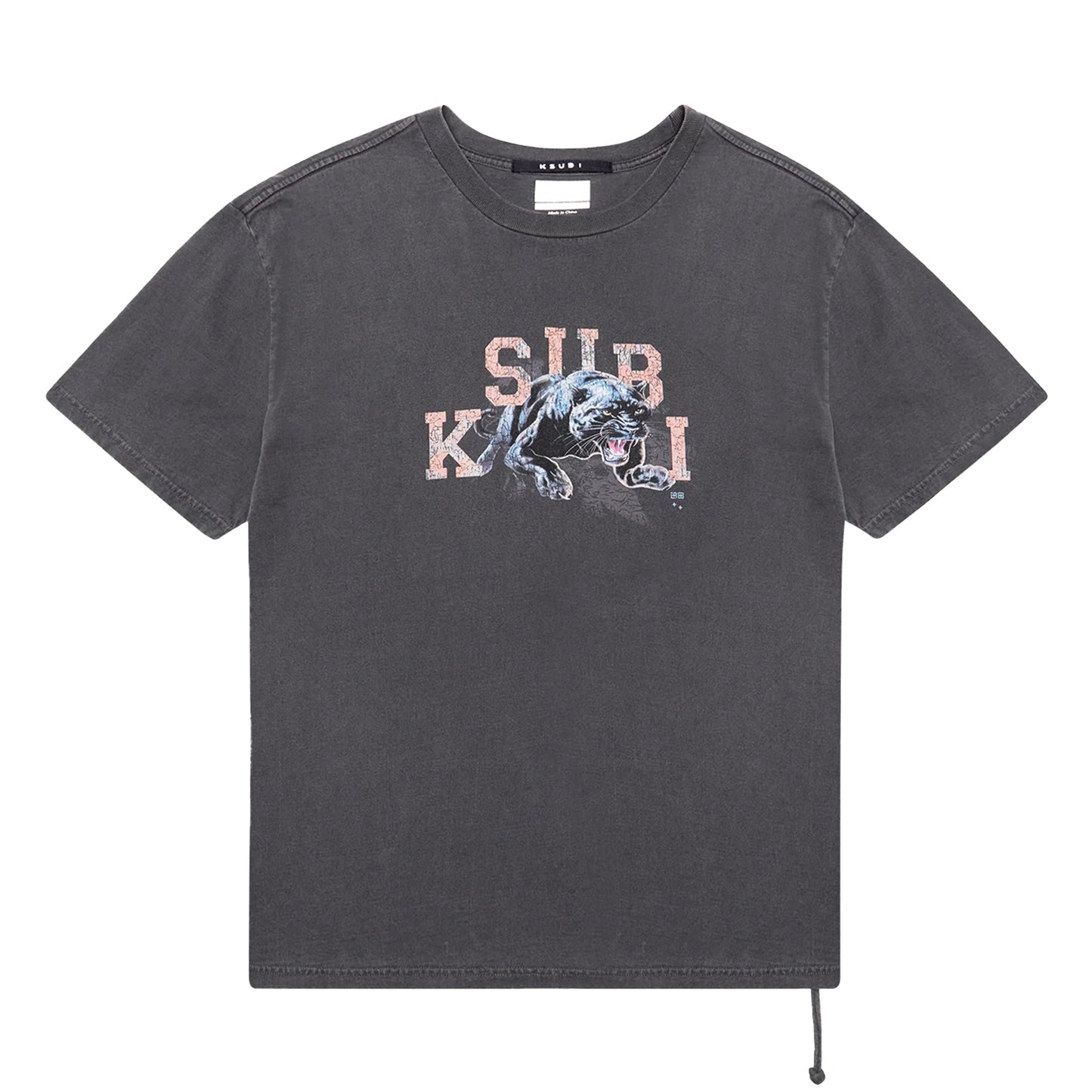 KSUBI APEX BIGGIE SS TEE FADED BLACK