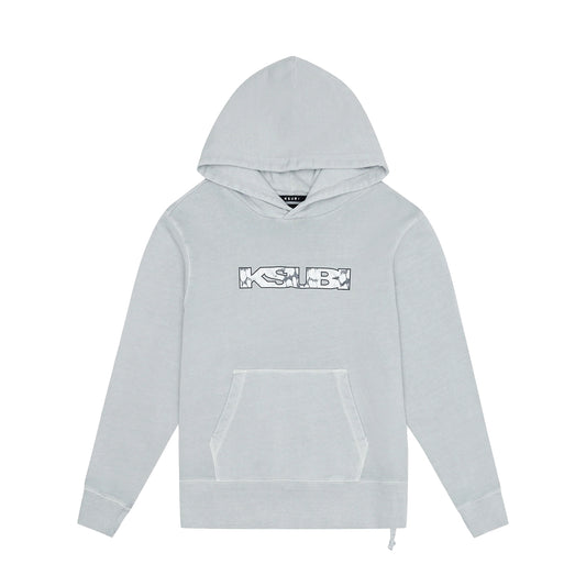 KSUBI LEO SOTT TRUE KASH HOODIE GREY