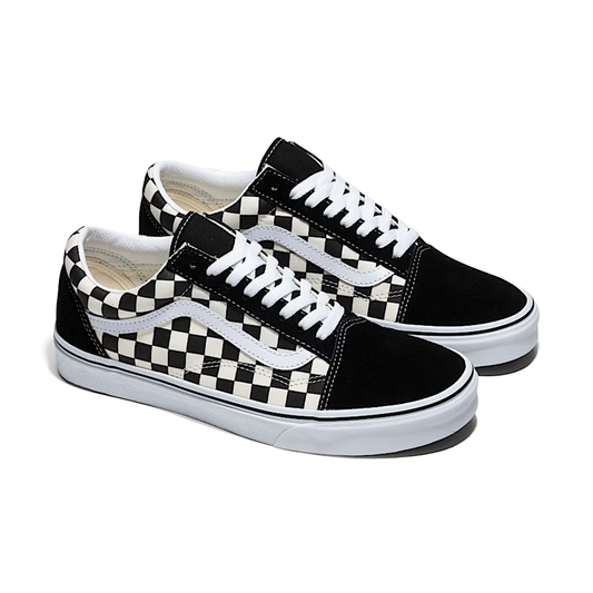 VANS OLD SKOOL CHECKERBOARD BLACK/WHITE