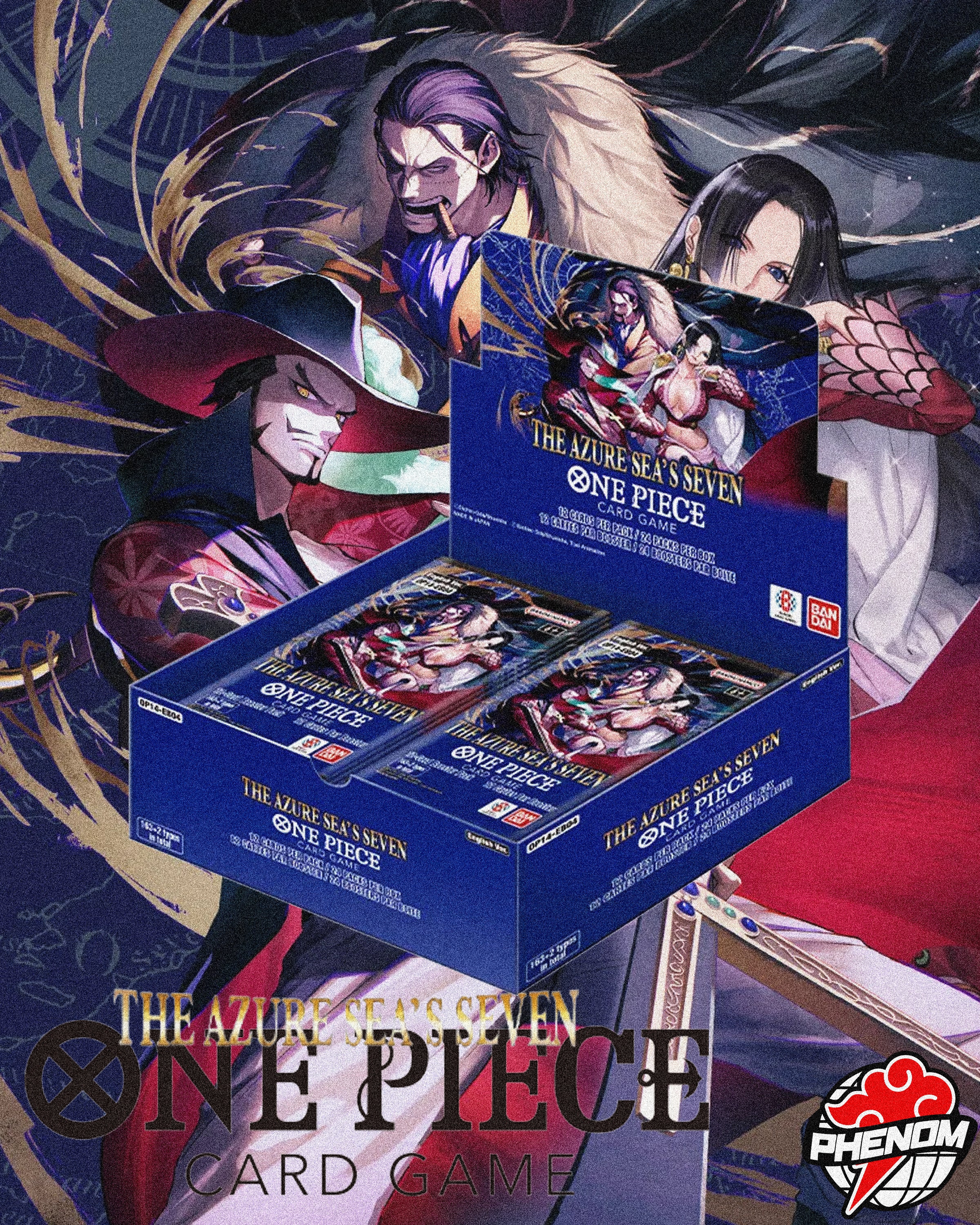 ONE PIECE TCG: THE AZURE SEA'S SEVEN BOOSTER BOX (OP-14) – Phenom