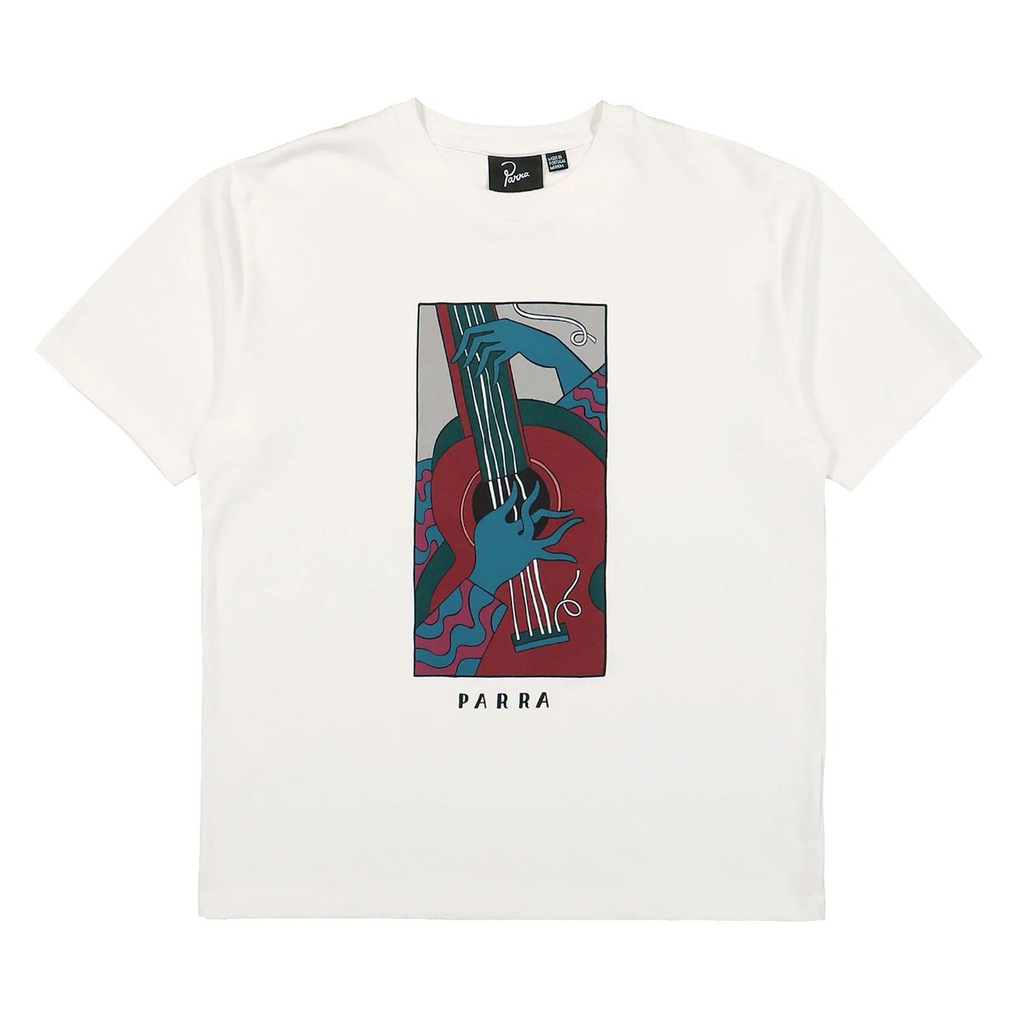 PARRA CHEAP STRINGS T-SHIRT WHITE