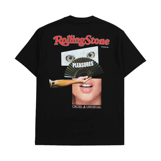 PLEASURES ROLLING STONE T-SHIRT