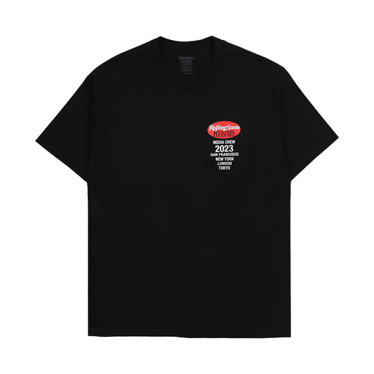 PLEASURES ROLLING STONE T-SHIRT