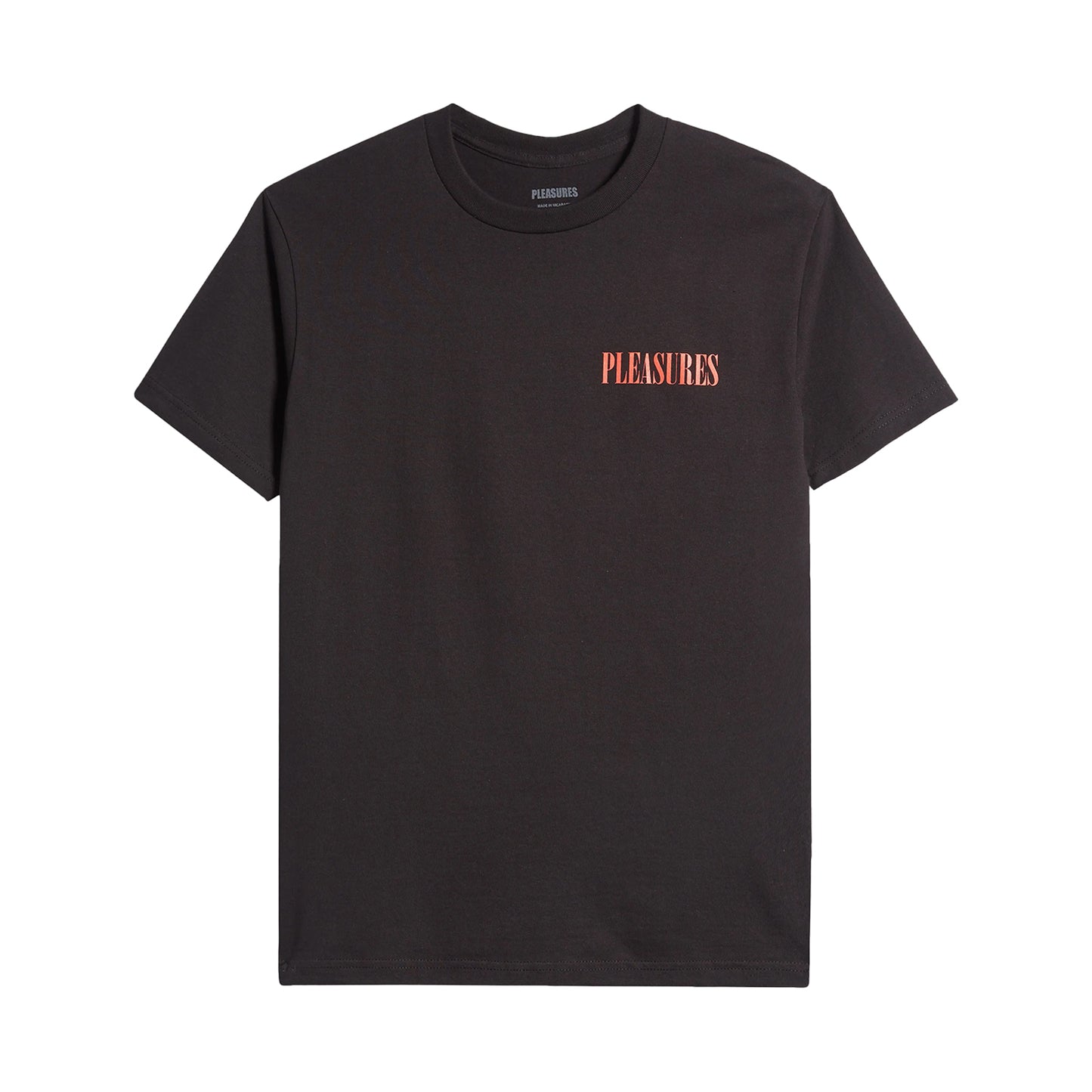 PLEASURES VERTICAL T-SHIRT BLACK