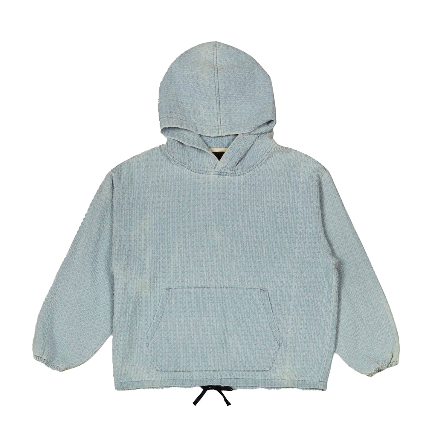 PLEASURES EXPAND PONCHO HOODIE BLUE