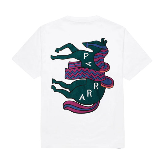 PARRA FANCY HORSE T-SHIRT WHITE