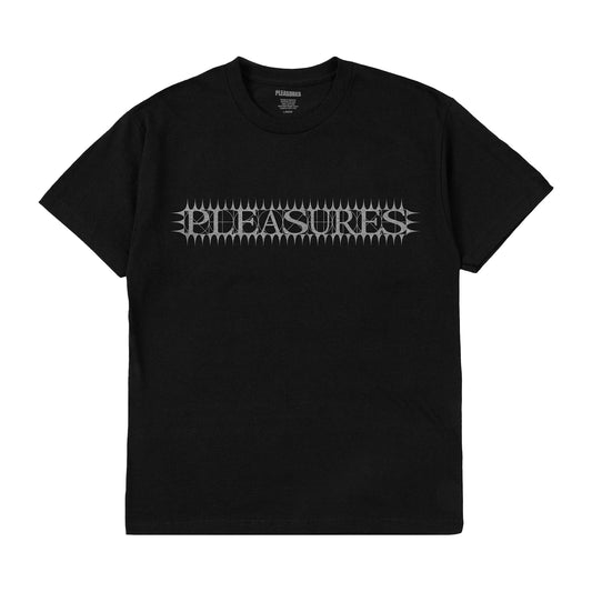 PLEASURES SPIKE T-SHIRT BLACK