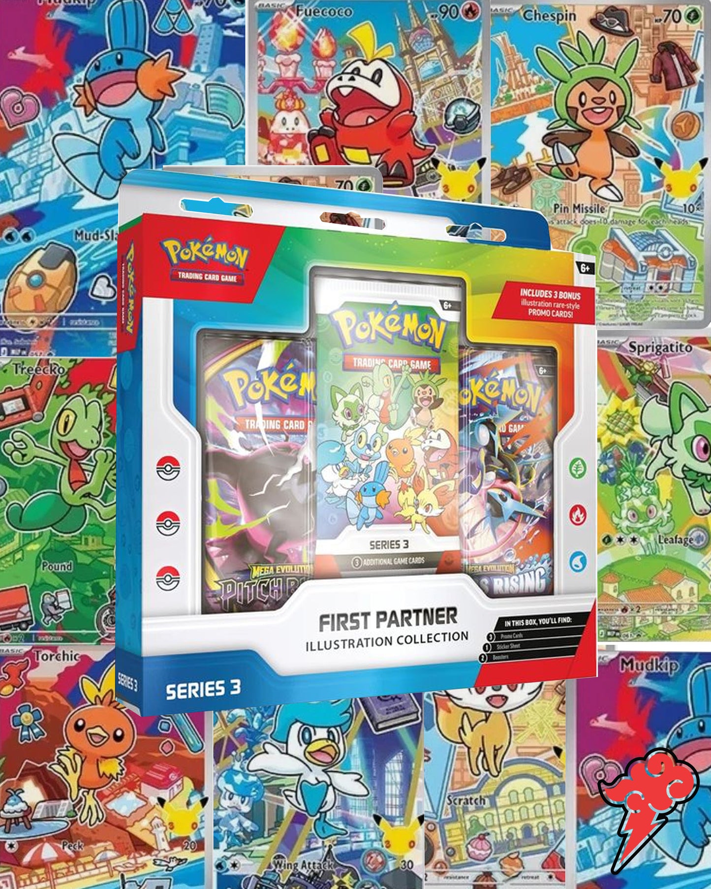 POKEMON TCG: FIRST PARTNER ILLUSTRATION COLLECTION (SERIES 3) - FIRST PARTNER COLLECTION 2026