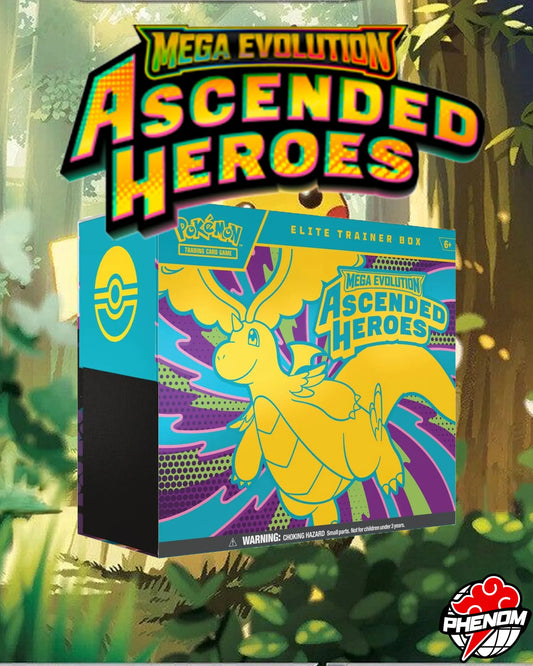 POKEMON TCG: MEGA EVOLUTION (ME2.5: ASCENDED HEROES ELITE TRAINER BOX)