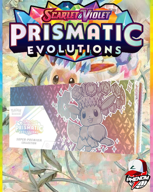 POKEMON TCG: SCARLET AND VIOLET (SV8.5): PRISMATIC EVOLUTIONS SUPER-PREMIUM COLLECTION