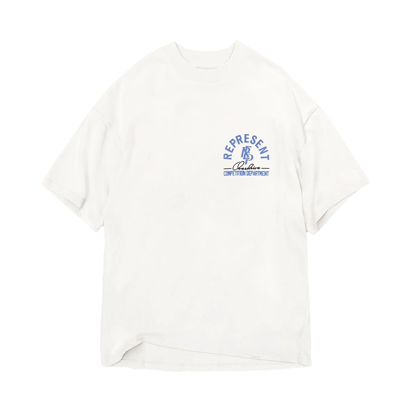 REPRESENT COMPETITION DEPARTMENT T-SHIRT FLAT WHITE