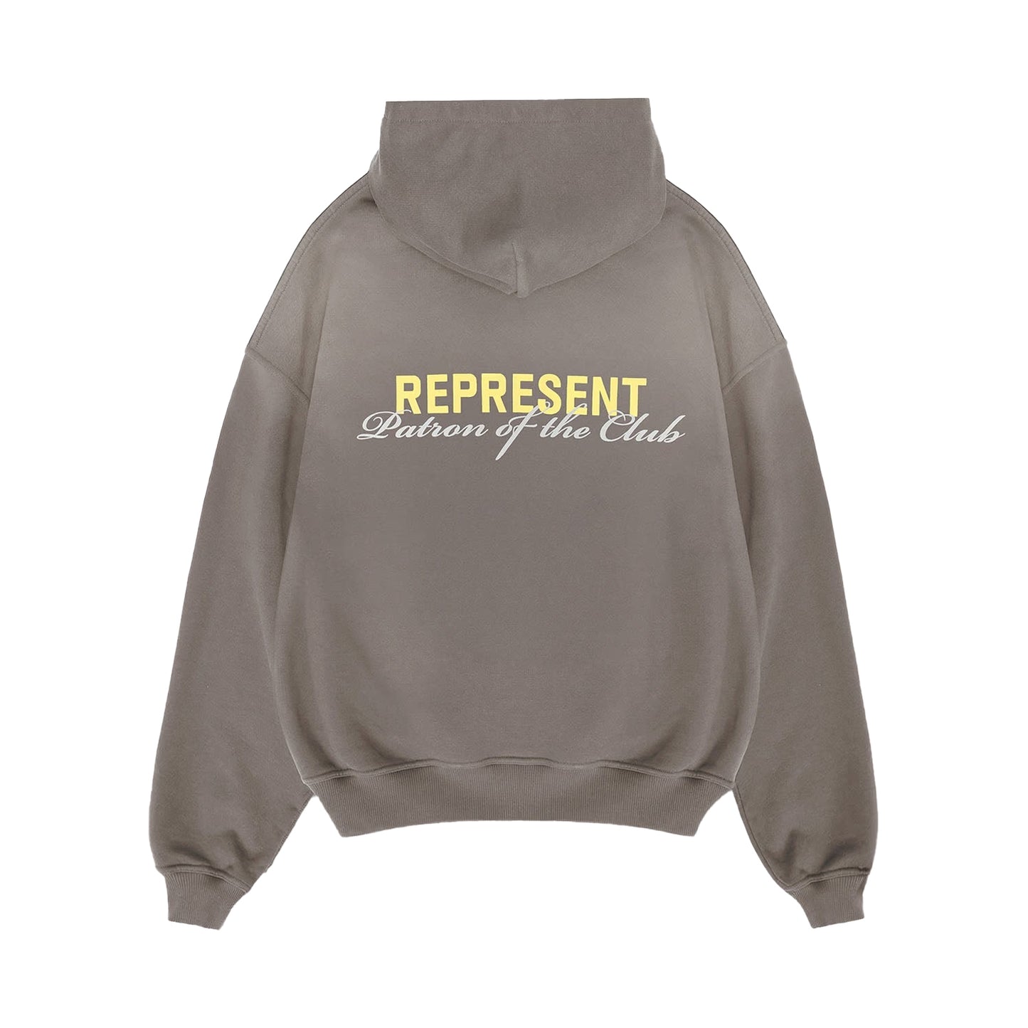 REPRESENT PATRON OF THE CLUB HOODIE WASHED OLIVE
