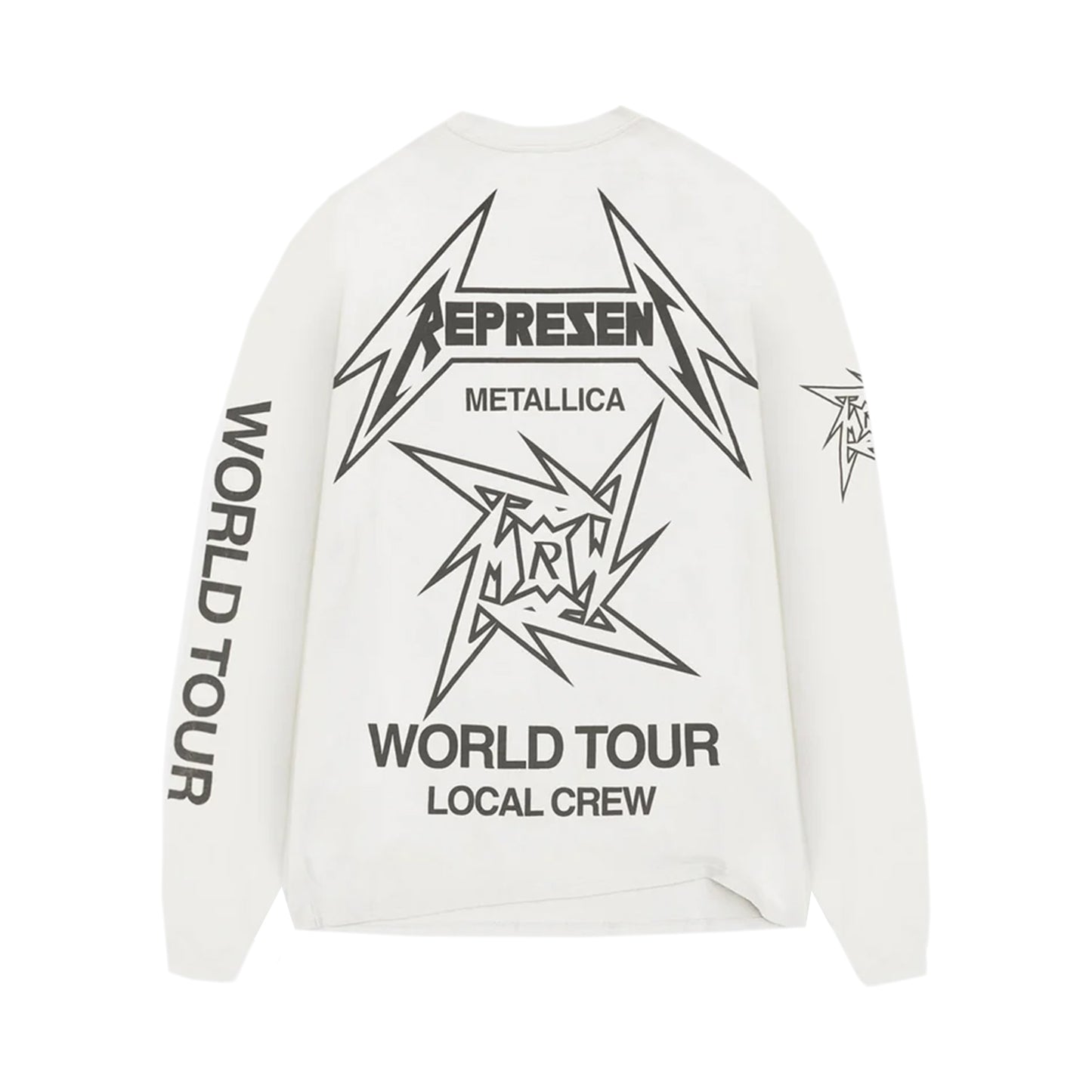 REPRESENT 40 YEAR ANNIVERSARY LS T-SHIRT WHITE