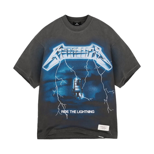 REPRESENT METALLICA RIDE THE LIGHTNING SS T-SHIRT BLACK