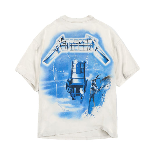 REPRESENT RIDE THE LIGHTNING SS T-SHIRT WHITE