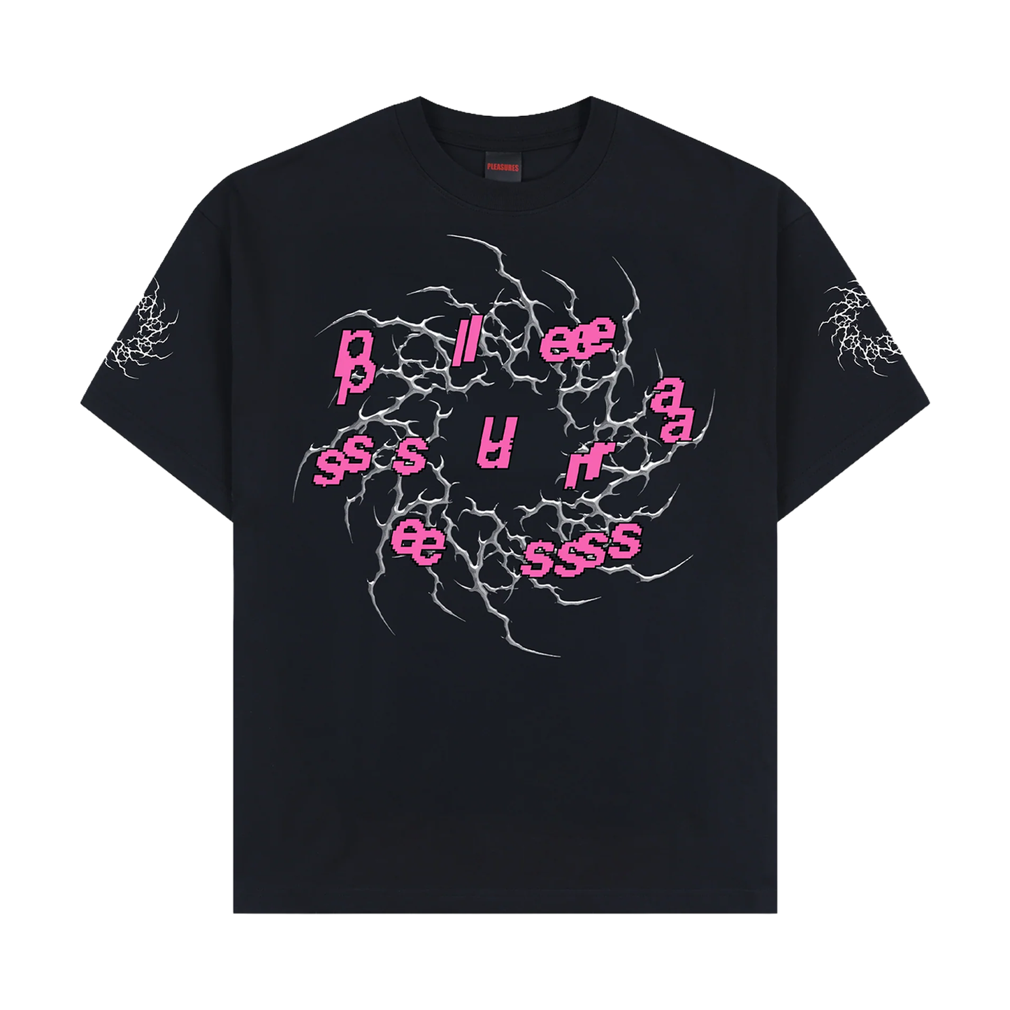 PLEASURES ROTATION T-SHIRT BLACK