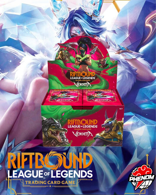 RIFTBOUND TCG: LEAGUE OF LEGENDS: SET 4 VENDETTA BOOSTER DISPLAY