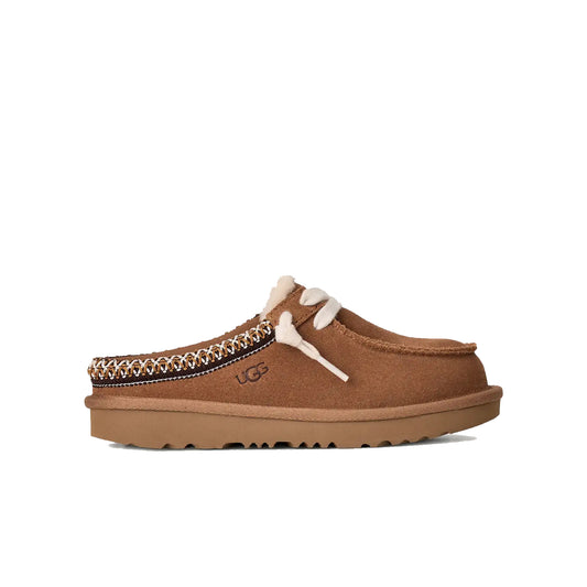 UGG KIDS' TASMAN MULE CHESTNUT