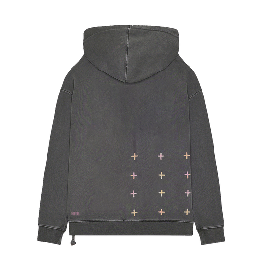 KSUBI WORLD ORDER BIGGIE HOODIE CHARCOAL