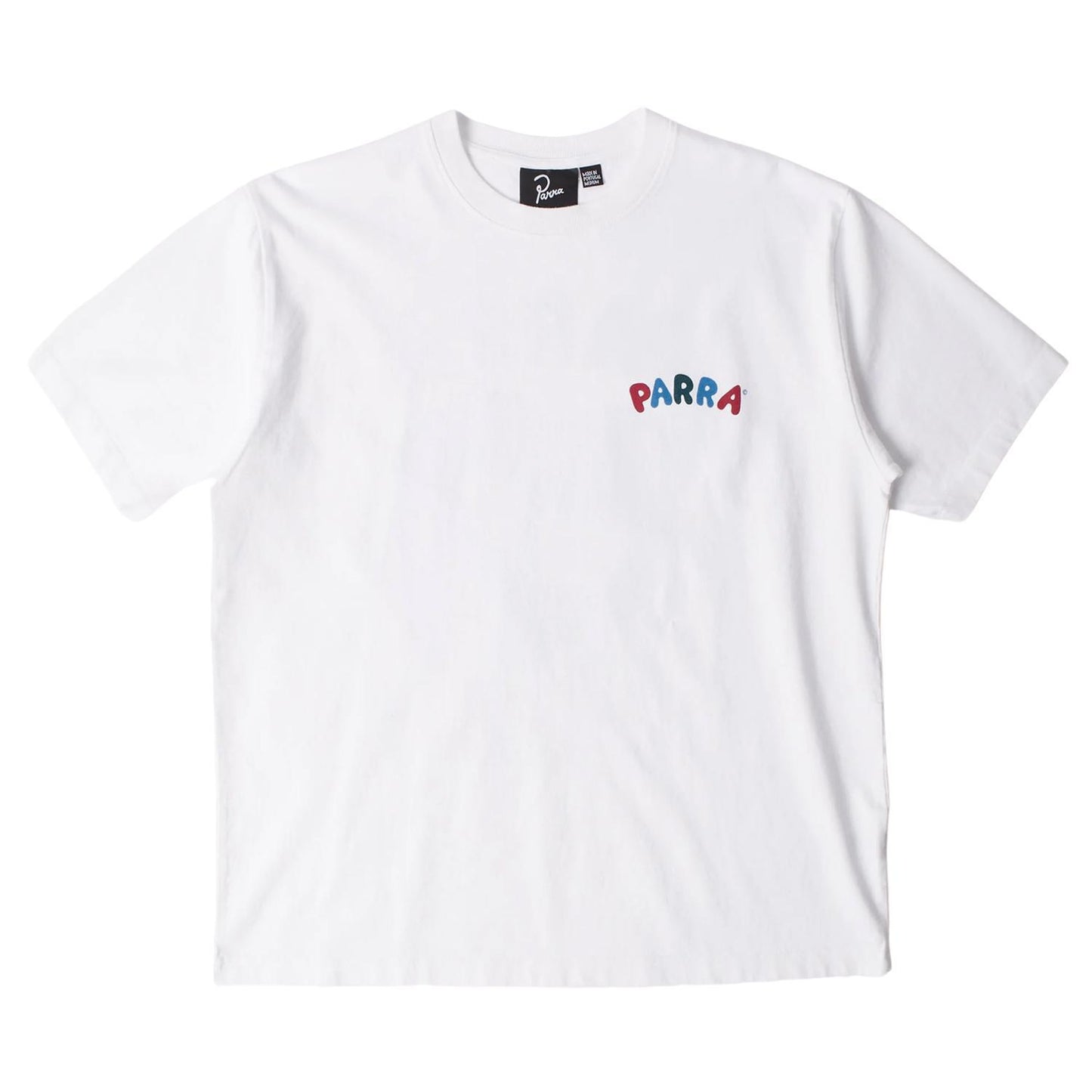 PARRA THIS DAMN CHAIR T SHIRT WHITE