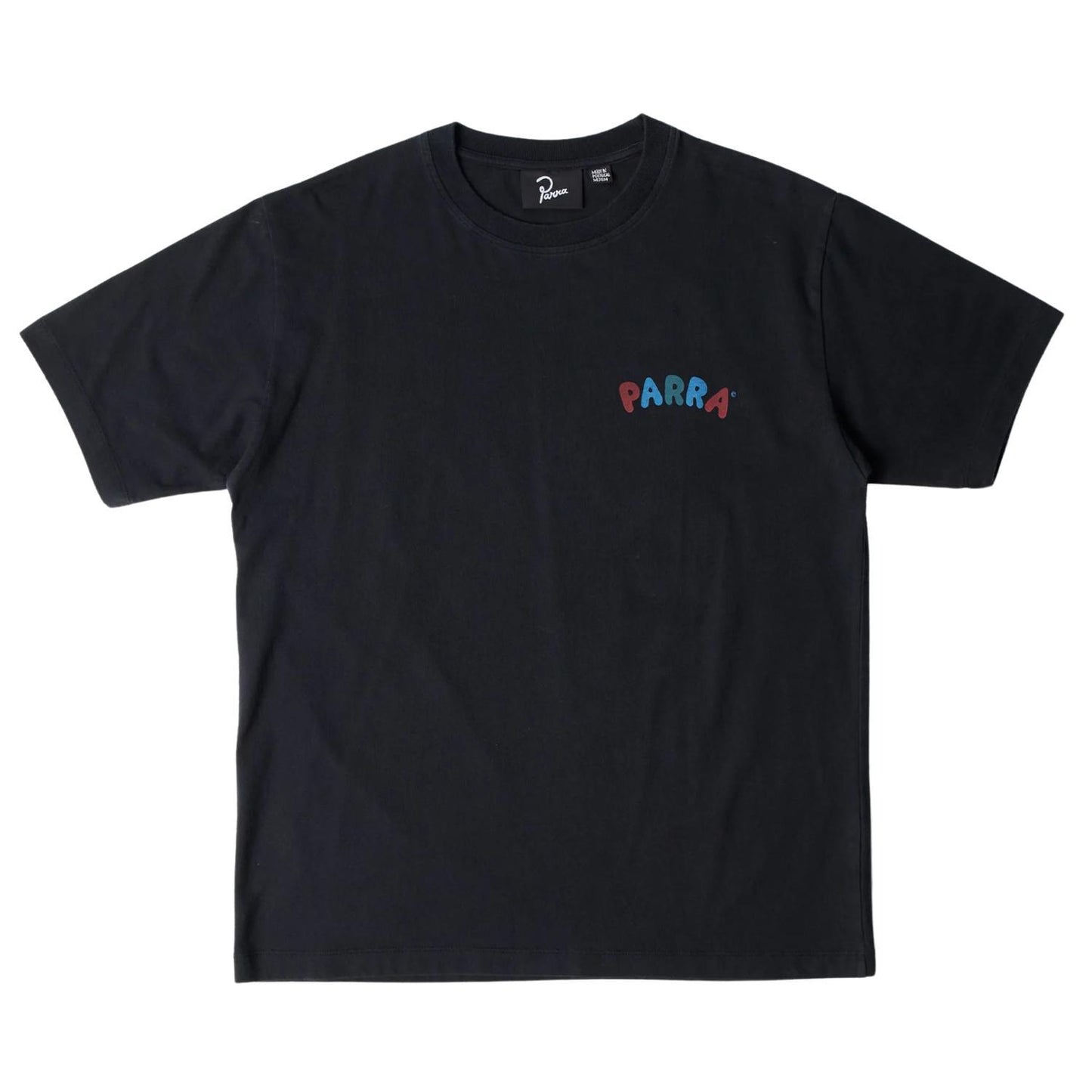 PARRA THIS DAMN CHAIR T SHIRT WASHED BLACK
