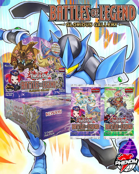 YU-GI-OH CCG: BOOSTER BOX: BATTLES OF LEGEND: GLORIOUS GALLERY